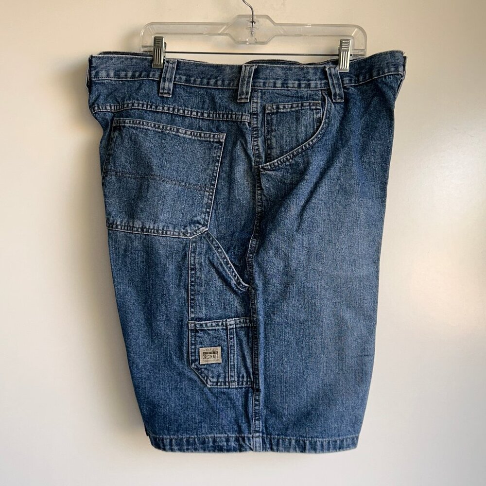 WRANGLER Hero Originals Men's Denim Cargo Carpenter Shorts Size 40
